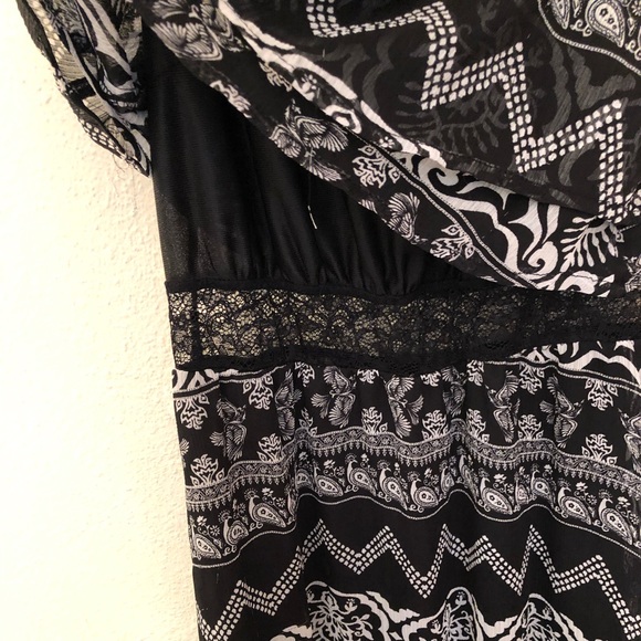 Layered Mini Dress - Picture 3 of 6